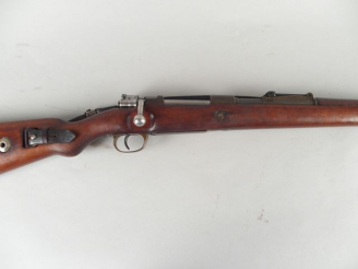 Vente aux enchères 156- Fusil Mauser 98k fabrication « bcd » (Gustloff Werke) en 1942, ar