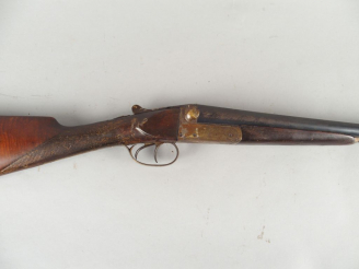 Vente aux enchères Epave de fusil juxtaposé système Anson  Delay pour pièce. (3-) (C1) RE