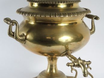 Samovar XIXe en bronze