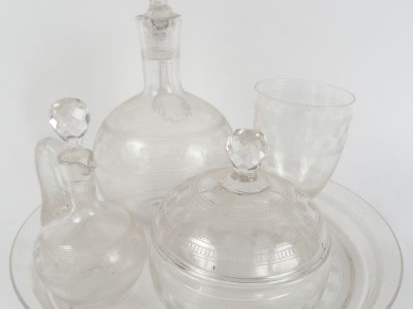 Verre à eau Napoléon III en cristal