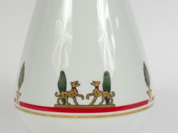 Vase en porcelaine de Limoges pour Cartier, à décor stylisé de style A