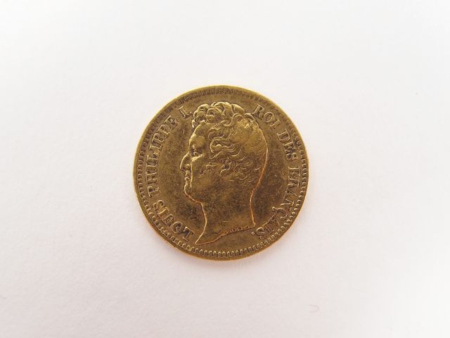 Pièce de 20 Francs or, Louis Philippe Ier, tête nue 1831-Paris. Poids: