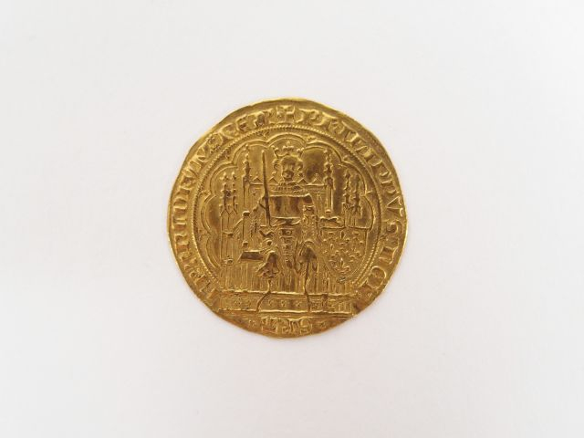 Ecu d'or à la chaise de Philippe VI de Valois. D. 249 Très bel exempla