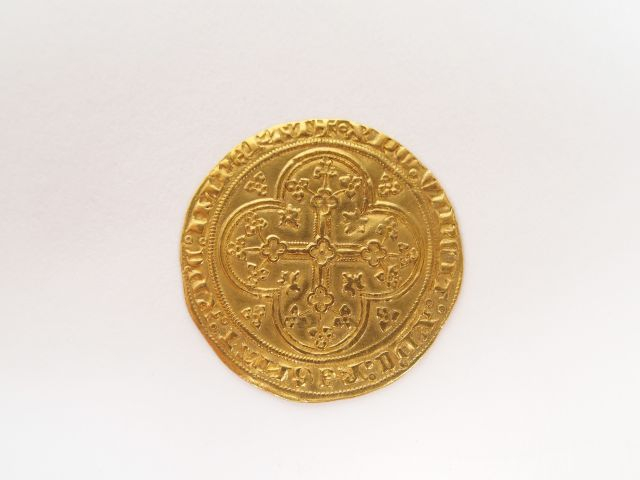 Ecu d'or à la chaise de Philippe VI de Valois. D. 249 Très bel exempla