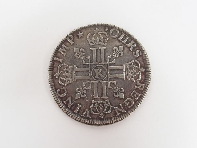 Ecu aux huit L,1691-Bordeaux. D. 1514A TTB à TTB. Poids: 27,1gr Expert