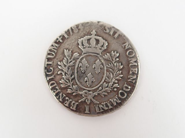 Ecu aux rameaux d'olivier 1784-Limoges. D. 1708 TB Poids: 28,9gr Exper