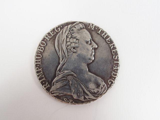 Ecu de Martie Thérèse, Thaler 1780. Refrappe. TTB à superbePièce argen