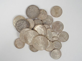 Vente aux enchères Collection de pièces en argent comprenant : -	4 pièces de 10 F Hercule