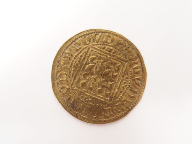 Jeton en laiton, XVIème-XVIIème.