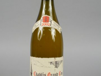 Vente aux enchères 1 BOUTEILLE CHABLIS GC 'LES PREUSES' V. DAUVISSAT - 2002