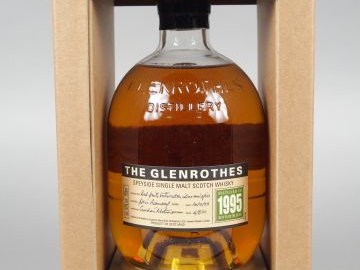 1 BOUTEILLE - WHISKY GLENRHOTES 43° - 1995