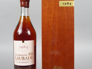 1 BOUTEILLE - BAS ARMAGNAC CHÂTEAU DE LAUBADE - 1984 - COFFRET
