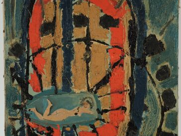 IBANEZ (attribuées à) 'personnages'. Paire d'huiles sur toile. 61 x 46