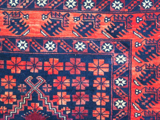 Trois différents tapis d'Orient