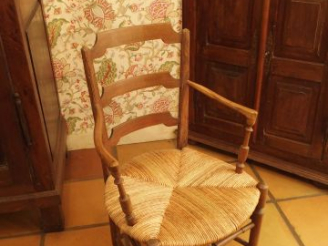 Vente aux enchères Fauteuil paillé de style Directoire