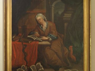 Vente aux enchères Ecole française fin XVIIIème-début XIXème "Portrait de savant". Dim. :