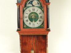 Vente aux enchères Pendule murale hollandaise début XIXe dite de Friesland. Elégant mouve