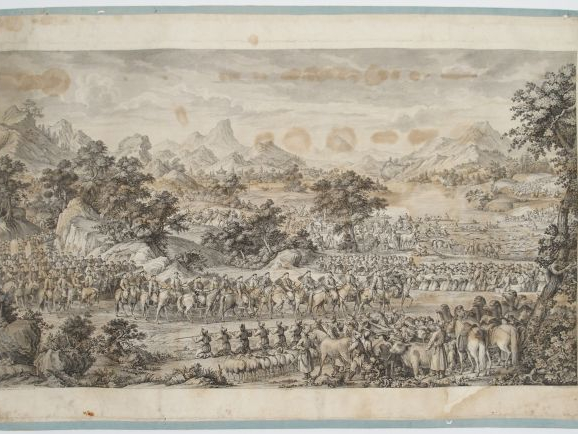 Qianlong ping ding xi yu zhan tu LES CONQUÊTES DE L’EMPEREUR QIANLONG,