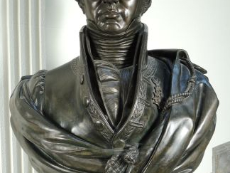Vente aux enchères Ecole française XIXe 'Portrait en buste de Monsieur de Carayon Latour 