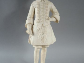 Vente aux enchères CAMBOS 'Portrait d’Henri de Carayon-Latour en écossais'. Sculpture en 