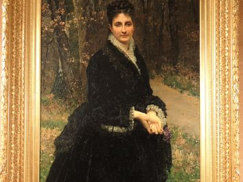Marie-François-Firmin GIRARD dit FIRMIN-GIRARD (1838-1921) 'Portrait d