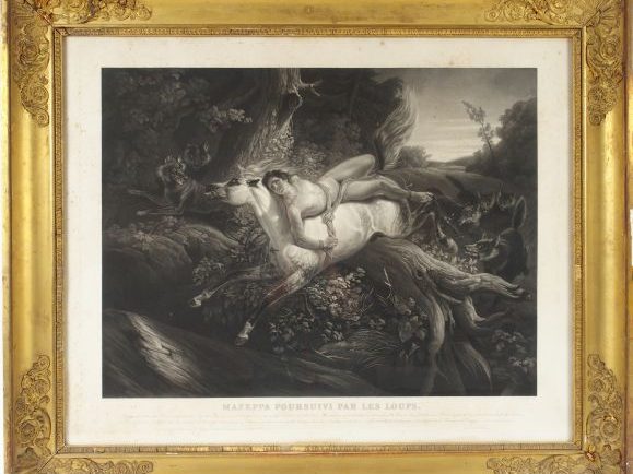 Horace VERNET. Suite de quatre gravures, gravées en noir par Jazet, da