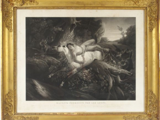 Vente aux enchères Horace VERNET. Suite de quatre gravures, gravées en noir par Jazet, da