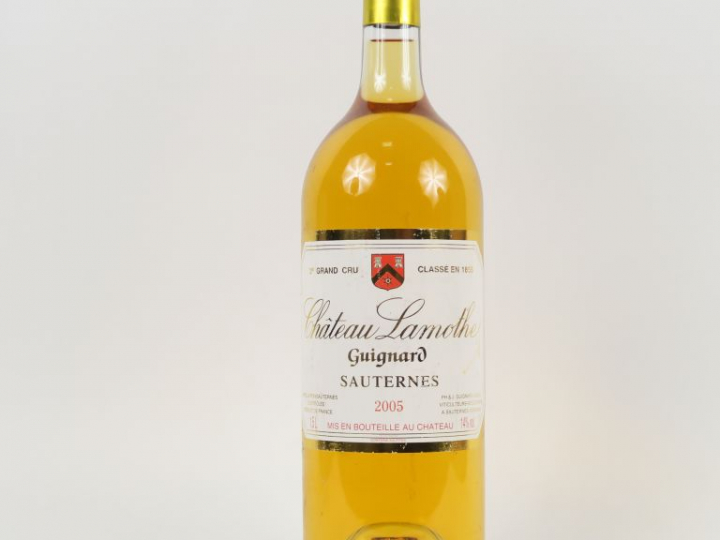 1 MAGNUM CHÂTEAU LAMOTHE GUIGNARD 1er CC SAUTERNES - 2005