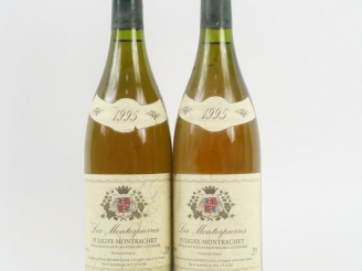 Vente aux enchères 2 BOUTEILLES PULIGNY MONTRACHET 'LES MONTESPIERRES' P. LAFOREST - 1995