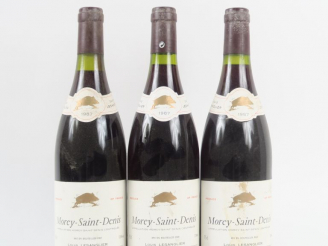 Vente aux enchères 3 BOUTEILLES MOREY SAINT DENIS LOUIS LESANGLIER - 1987