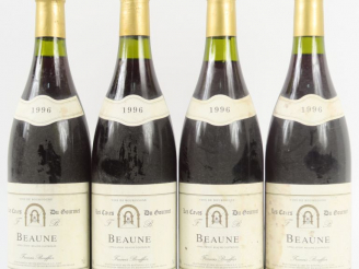 Vente aux enchères 4 BOUTEILLES BEAUNE FRANCOIS BOUFFIER - 1996