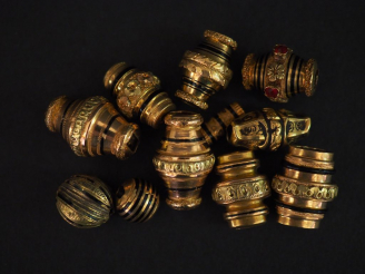 Vente aux enchères 11 coulants Napoléon III. Poids tel : 19,07 g   