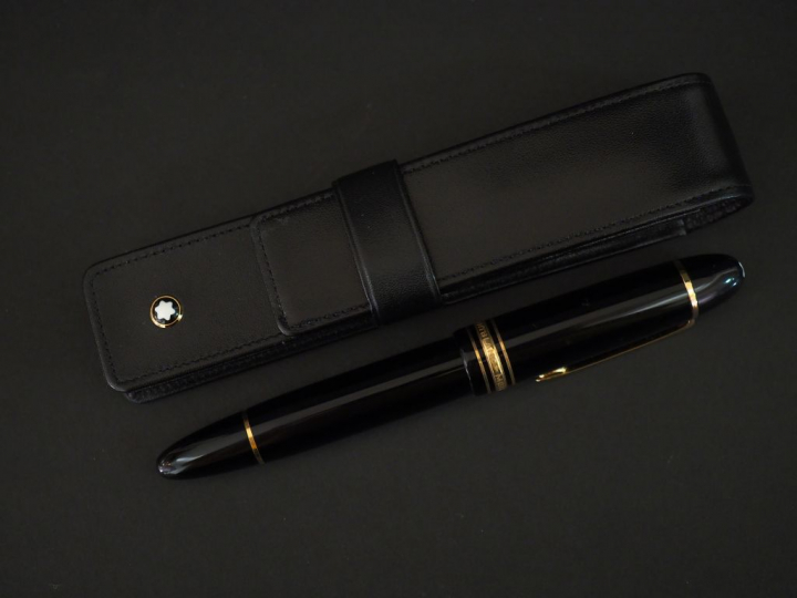 MONTBLANC, Meisterstuck n°149 Stylo plume en résine laquée noir et mét