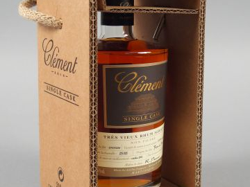 1 BOUTEILLE RHUM CLEMENT SINGLE CASK 41,6° 50 CL - 2005