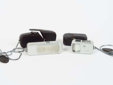 Minox A,  avec sa cellule étuis  Cond : Bel état