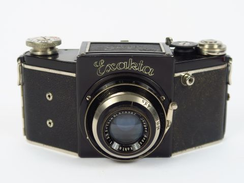 Ihagée : Exakta 4x6 version 4,1 objectif Exakta 3,5/7,5cm  Cond : Bel 