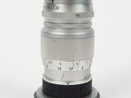 Leitz : Elmar 4/90 M   N°1827223, bouchons Cond : Etat de neuf