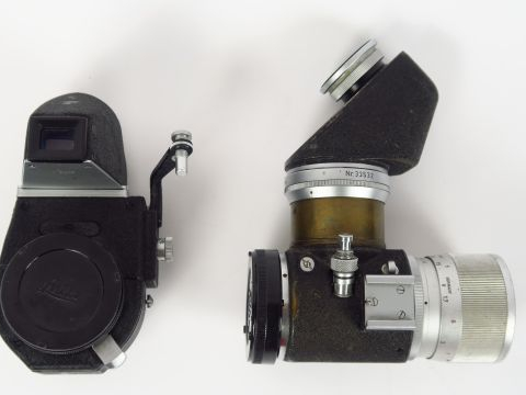 Leitz : Visoflex III prisme 16499, Visoflex 1 loupe