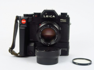 Vente aux enchères Leitz : Leica R3 Mot électronic, Moteur Winder R objectif Summilux R 1