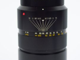 Leitz:Elmarit-R 2,8/180 N°2356249, filtre, bouchons   Cond : Bel état