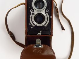 Royer : Royflex 6x6 objectif Som Berthiot 4,5/75 sac TP  Cond : Bel ét