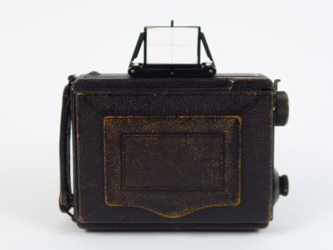 Ernemann : Klapp à tendeurs 6x9 , objectif Ernon 3,5/12cm mise au poin