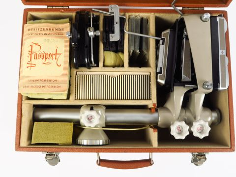 Linhof : Kardan Color 4x5 inch objectif Heliar 4,5/15cm sur obturateur