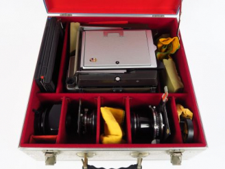 Vente aux enchères Linhof :Technika 13x18 trois objectifs ,   Symmar 5,6/210 , Super Angu