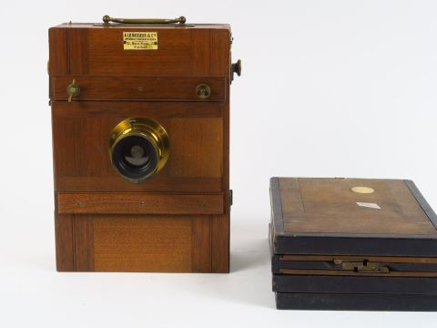 Chambre 13x18 touriste A,Levasseur objectif en létat ( humidité ) 4 ch