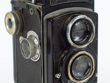 Franke   Heidecke Rolleicord 6x6 objectif Triotar 3,5/7,5 cm dos Rolle