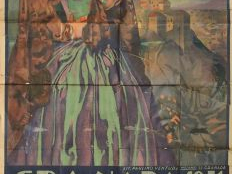 Vente aux enchères Affiche espagnole 1931 'Granada Fiestas del Corpus Chrsti' par J. Cara
