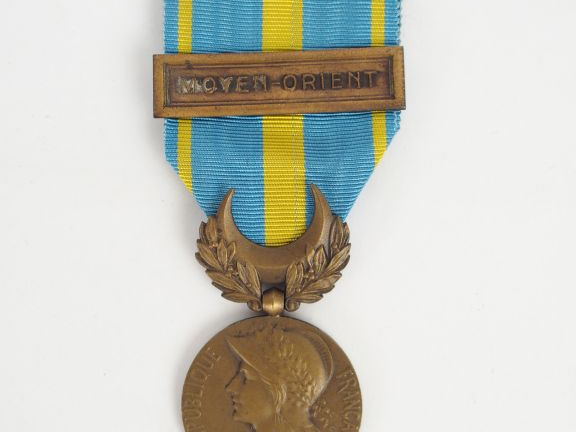 Médaille commémorative des opérations au Moyen-Orient (1956), barrette