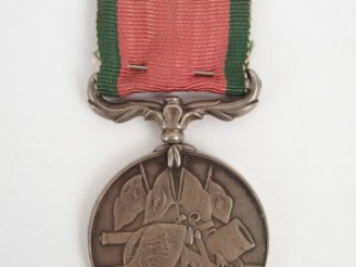Vente aux enchères Médaille de Crimée turque pour un combattant Français, module rond arg