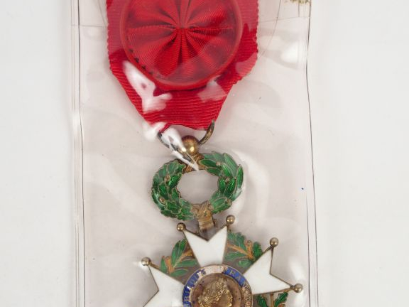 Etoile d’officier de la légion d’honneur époque Troisième République, 